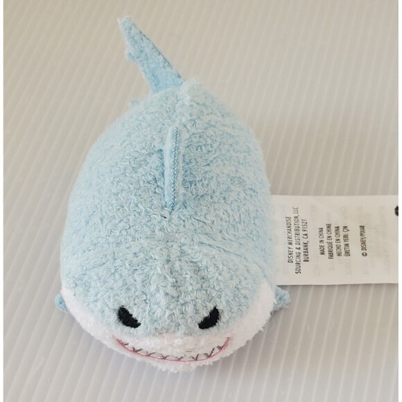 Disney Tsum Tsum Bruce Shark Finding Nemo Plush Mini 3" Stuffed Animal Stackable - Picture 2 of 7
